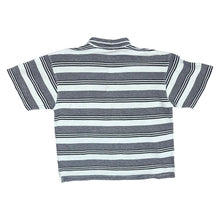 Load image into Gallery viewer, Vintage 90's BLUE RIVER JEANSWEAR Multi Striped Short Sleeve Flannel Polo Shirt
