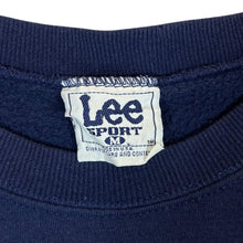 Load image into Gallery viewer, Vintage 90's Lee NCAA TAR HEELS North Carolina College Embroidered Navy Sweatshirt
