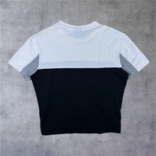Load image into Gallery viewer, Champion Big Logo Spellout Graphic Colour Block Short Sleeve T-Shirt
