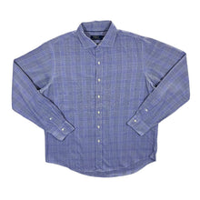Load image into Gallery viewer, Polo Ralph Lauren Classic Blue Check Long Sleeve Cotton Dress Shirt
