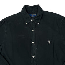Load image into Gallery viewer, Vintage RALPH LAUREN “Slim Fit” Embroidered Mini Logo Long Sleeve Button-Up Shirt
