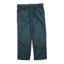 Load image into Gallery viewer, DICKIES Classic Dark Green Worker Skater Straight Leg Check Lined Trousers
