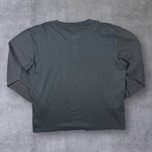 Load image into Gallery viewer, Atlas For Men "Arizona Legend" Biker Graphic Grey Long Sleeve Henley Button T-Shirt
