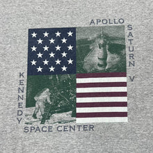 Load image into Gallery viewer, Vintage Gear For Sports KENNEDY SPACE CENTER “Apollo Saturn V” NASA Souvenir Graphic T-Shirt
