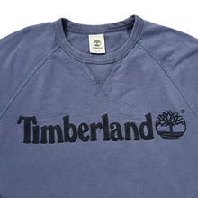 Load image into Gallery viewer, Early 00&#39;s TIMBERLAND Classic Embroidered Big Logo Spellout Crewneck Sweatshirt
