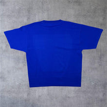 Load image into Gallery viewer, Born To Be Wild! (1992) Dog Biker Novelty Souvenir Spellout Graphic Blue T-Shirt
