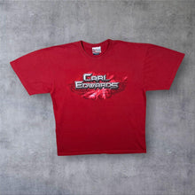 Load image into Gallery viewer, Vintage Chase Authentics "Carl Edwards" Nascar Racing Graphic Red T-Shirt
