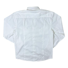 Load image into Gallery viewer, Early 00&#39;s Atlas For Men Cowboy Western White Cotton Popper Long Sleeve Shirt
