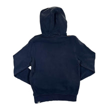 Load image into Gallery viewer, THE NORTH FACE TNF Classic Embroidered Big Logo Spellout Navy Blue Hoodie
