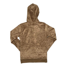 Load image into Gallery viewer, Early 00&#39;s WHISPER ME Y2K Classic Basic Essential Velvet Velour Zip Hooded Tracksuit Top
