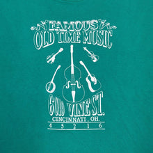 Load image into Gallery viewer, Vintage 90’s FAMOUS OLD TIME MUSIC “Cincinnati, OH” Souvenir Single Stitch T-Shirt
