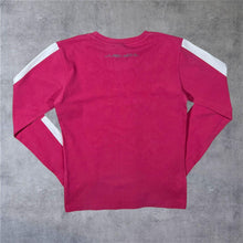 Load image into Gallery viewer, Early 00's Nike "Just Do It" Swoosh Logo Graphic Pink Long Sleeve T-Shirt
