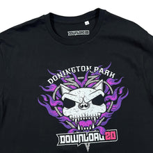 Load image into Gallery viewer, DOWNLOAD 20 &quot;Donington Park&quot; Graphic Logo Spellout Heavy Metal Hard Rock Music Band Festival T-Shirt
