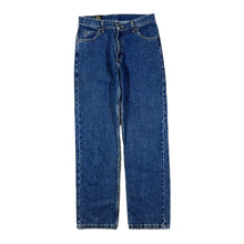 Load image into Gallery viewer, Vintage LEE JEANS &quot;Brooklyn&quot; Made In Malta Classic Blue Straight Leg Regular Fit Denim Jeans
