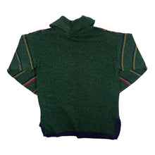 Load image into Gallery viewer, Vintage 90's HAMELLS Floral Embroidered Striped Acrylic Wool Knit Collared Sweater Jumper
