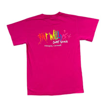 Load image into Gallery viewer, FAT WILLY&#39;S SURF SHACK &quot;Newquay, Cornwall&quot; Souvenir Surfer Spellout Graphic T-Shirt
