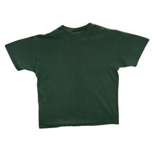 Load image into Gallery viewer, Vintage LOONEY TUNES (1997) &quot;Holding?!!&quot; Taz Football All-Over Print Green T-Shirt
