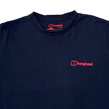 Load image into Gallery viewer, BERGHAUS Classic Basic Essential Mini Logo Spellout Graphic T-Shirt

