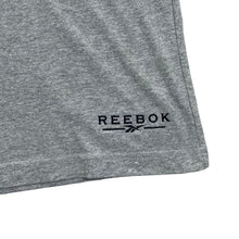 Load image into Gallery viewer, Early 00&#39;s REEBOK Embroidered Mini Logo Spellout Grey Long Sleeve T-Shirt
