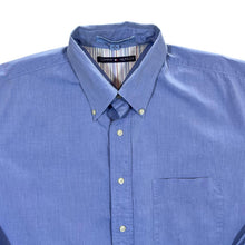 Load image into Gallery viewer, Tommy Hilfiger &quot;Super Chambray&quot; Classic Blue Cotton Blend Long Sleeve Button-Up Shirt
