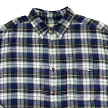 Load image into Gallery viewer, Early 00&#39;s EDDIE BAUER Tartan Lumberjack Plaid Check Long Sleeve Flannel Cotton Shirt
