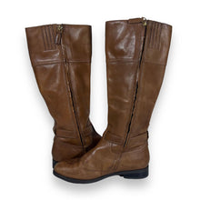 Load image into Gallery viewer, LAUREN RALPH LAUREN &quot;Baylee&quot; High Y2K Brown Leather Boots
