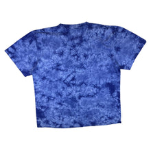 Load image into Gallery viewer, Vintage Rock Eagle Wolf Dreamcatcher Animal Wildlife Graphic Blue Tie Dye T-Shirt
