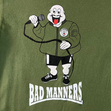 Load image into Gallery viewer, BAD MANNERS Graphic Spellout Ska Punk Two Tone Music Band T-Shirt
