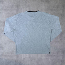 Load image into Gallery viewer, Vintage Giorgio Giotech Fleece Classic Grey V-Neck Fleece Sweatshirt
