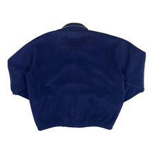 Load image into Gallery viewer, Early 00&#39;s MAINE New England Mini Logo Navy Blue Fleece Bomber Jacket
