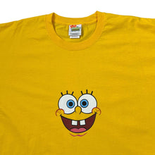 Load image into Gallery viewer, SPONGEBOB SQUAREPANTS (2006) Nickelodeon Character Cartoon TV Show Graphic Yellow T-Shirt
