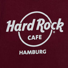 Load image into Gallery viewer, HARD ROCK CAFE &quot;Hamburg&quot; Classic Souvenir Logo Spellout Graphic T-Shirt

