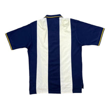 Load image into Gallery viewer, Vintage ADIDAS Classic Colour Block Striped Embroidered Mini Logo Short Sleeve Polo Shirt
