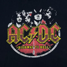 Load image into Gallery viewer, AC/DC &quot;Highway To Hell&quot; Graphic Spellout Hard Rock Band T-Shirt
