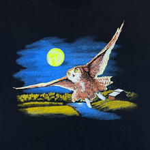 Load image into Gallery viewer, Vintage 90's Branded Made In USA Owl Bird Nature Wildlife Graphic Single Stitch T-Shirt
