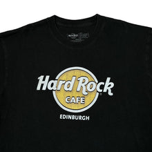 Load image into Gallery viewer, HARD ROCK CAFE &quot;Edinburgh&quot; Classic Souvenir Logo Spellout Graphic T-Shirt
