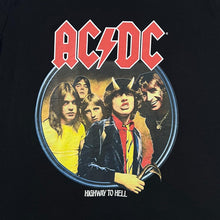 Load image into Gallery viewer, AC/DC &quot;Highway To Hell&quot; Graphic Spellout Hard Rock Band T-Shirt
