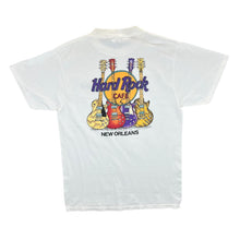 Load image into Gallery viewer, Vintage 90's HARD ROCK CAFE "New Orleans" Souvenir Logo Spellout Graphic White T-Shirt
