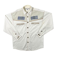 Load image into Gallery viewer, Vintage Fryday Club By NRK Cowboy Western Cotton Long Sleeve Shirt
