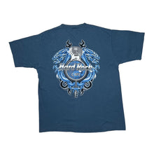 Load image into Gallery viewer, Early 00’s HARD ROCK CAFE “Berlin” Gothic Dragon Souvenir Logo Spellout Graphic T-Shirt

