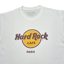 Load image into Gallery viewer, HARD ROCK CAFE &quot;Paris&quot; Classic Souvenir Logo Spellout Graphic T-Shirt
