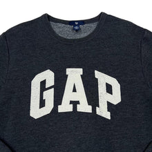 Load image into Gallery viewer, GAP Classic Big Arc Spellout Logo Graphic Crewneck Sweatshirt
