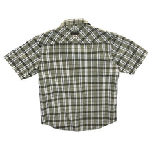 Load image into Gallery viewer, Early 00&#39;s VANS Off The Wall Skater Plaid Check Short Sleeve Cotton Blend Shirt
