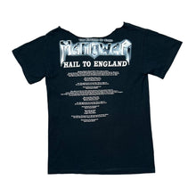 Load image into Gallery viewer, MANOWAR &quot;Hail To England&quot; Power Heavy Metal Band Reworked Cutoff Neck T-Shirt
