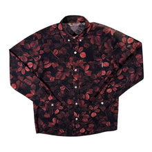 Load image into Gallery viewer, Carhartt Floral Leaves Patterned Long Sleeve Button-Up Cotton Shirt

