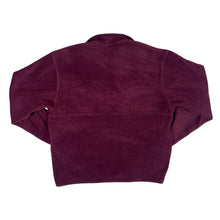 Load image into Gallery viewer, UNIQLO Classic Burgundy Basic 1/4 Zip Pullover Fleece Sweatshirt
