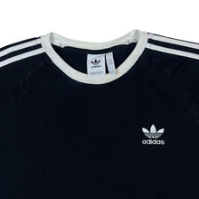 Load image into Gallery viewer, ADIDAS Classic Three Stripe Trefoil Mini Logo Ringer T-Shirt
