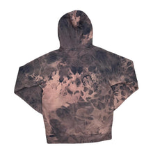 Load image into Gallery viewer, ADIDAS Classic Big Logo Spellout Graphic Bleach Tie Dye Pullover Hoodie
