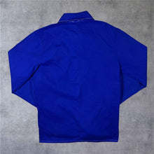 Load image into Gallery viewer, Vintage Ukus Czech French Chore Worker Style Blue Button Cotton Jacket
