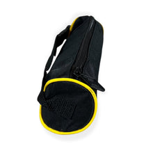 Load image into Gallery viewer, Early 00&#39;s Umbro Classic Logo Black Yellow Pencil Case Pouch
